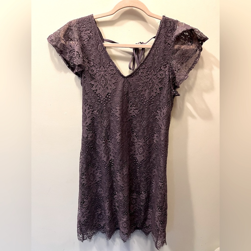 Francesca’s Purple dress